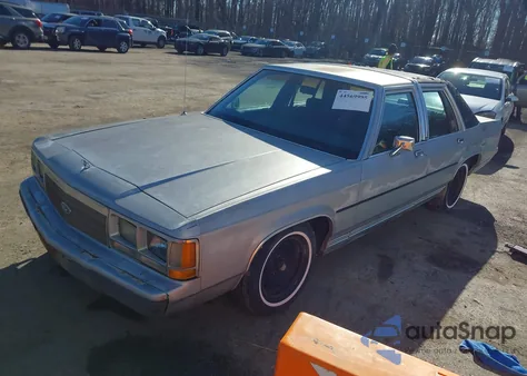 1990 Ford Crown Victoria из США, поврежденный, VIN 2FACP73F3LX151606
